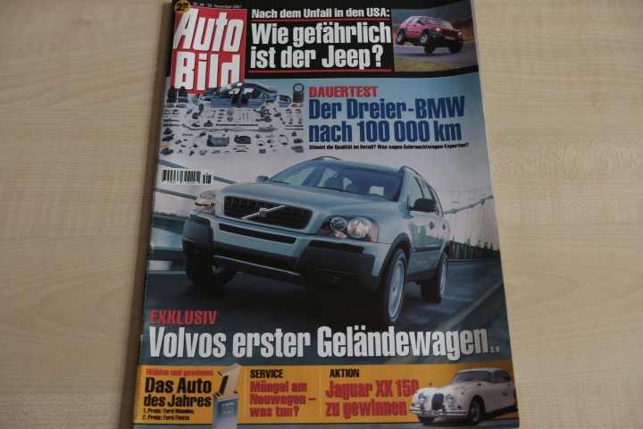 Deckblatt Auto Bild (48/2001)